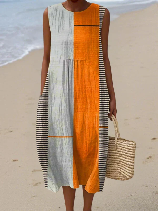 Mayo | Vestido de verano ligero y sin mangas para Mujer - Imagen 2