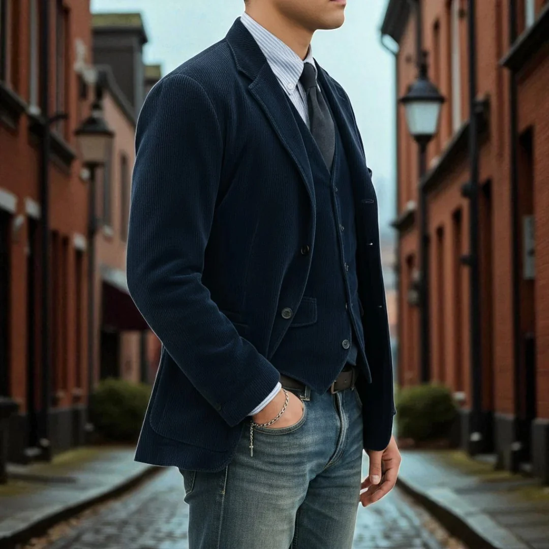 Tommy™ | Conjunto de 2 piezas: Blazer y Chaleco - Imagen 8