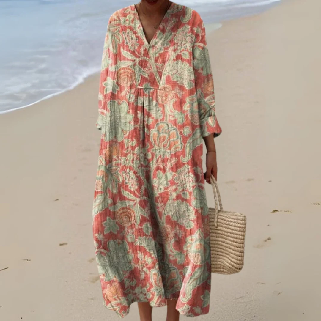 Ellis - Vestido floral vintage - Imagen 3