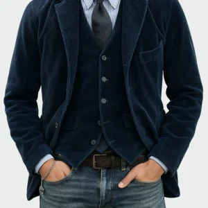 Tommy™ | Conjunto de 2 piezas: Blazer y Chaleco