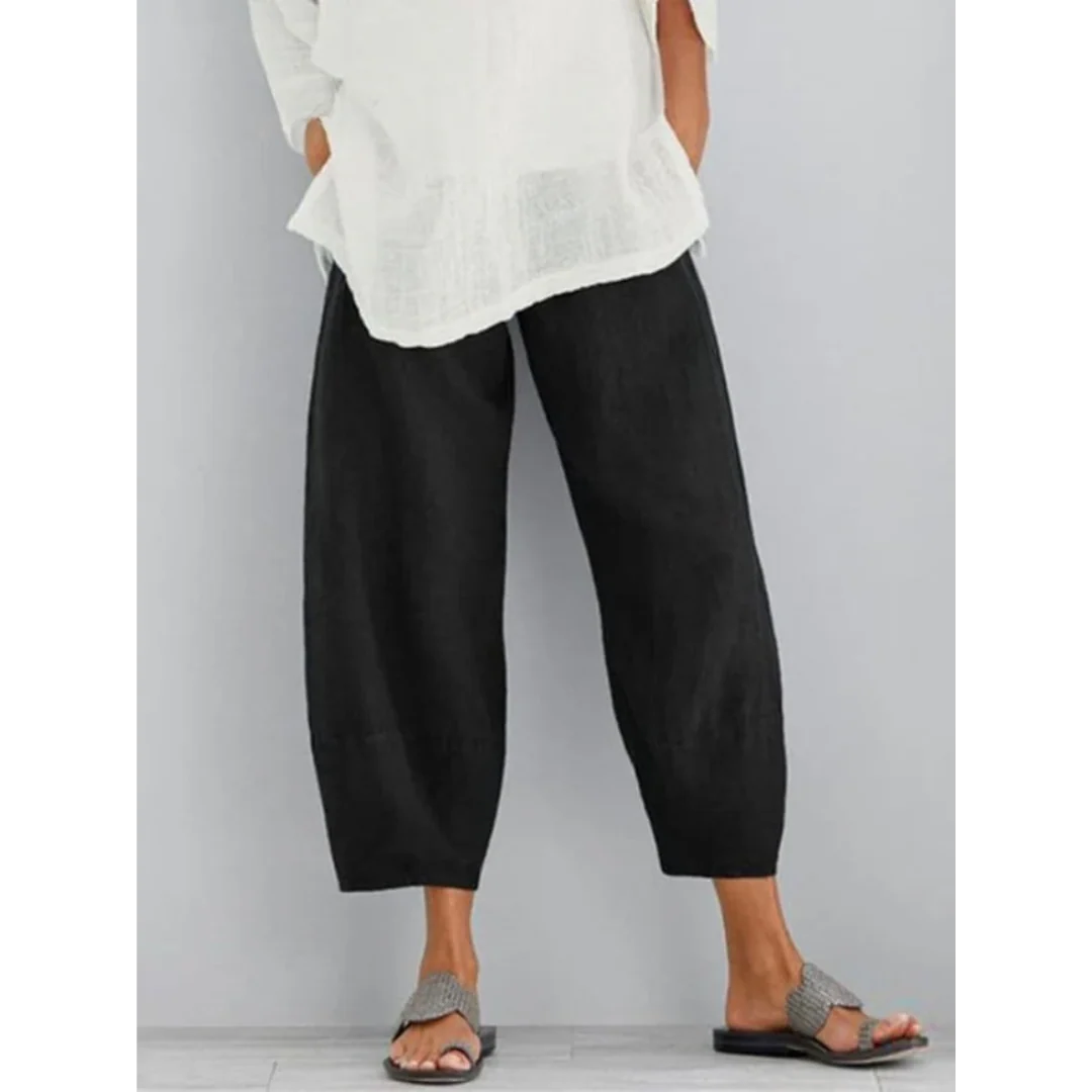 Marina | Pantalones de Lino Sin Esfuerzo para Mujer - Imagen 4