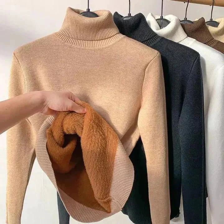 Suéter de cuello alto - Clásico y Ultra-Cómodo - Imagen 2
