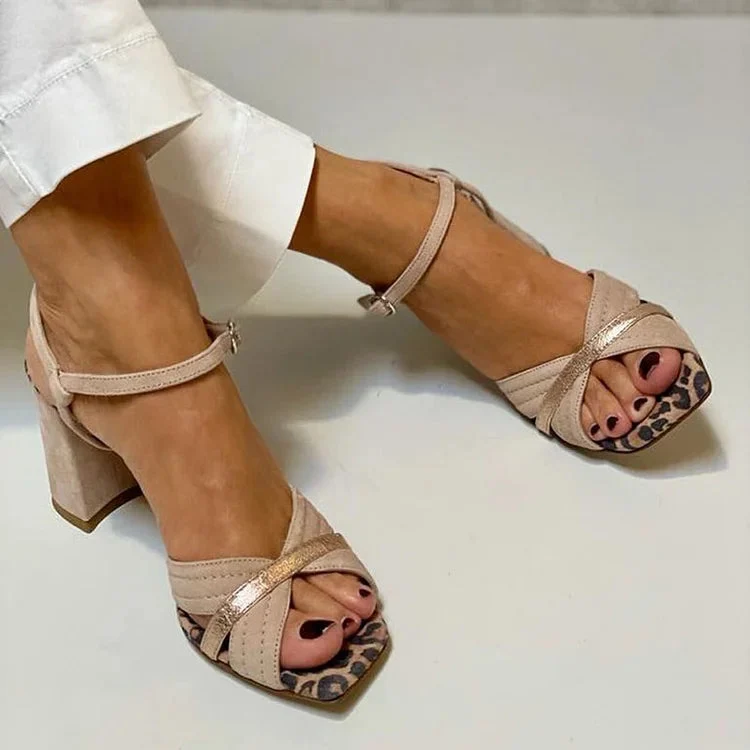 Lorrie | Sandalias de tacón con banda cruzada para Mujer - Imagen 3