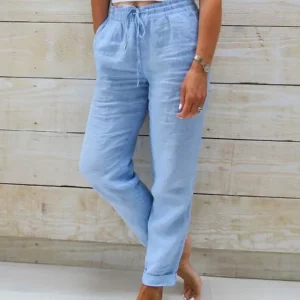 PANTALÓN ESTERALDA CON CINTURA ELÁSTICA