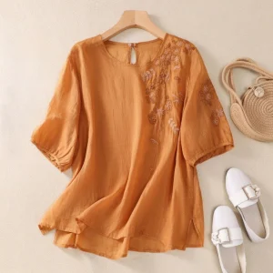 Laurienne™ | Top bordado