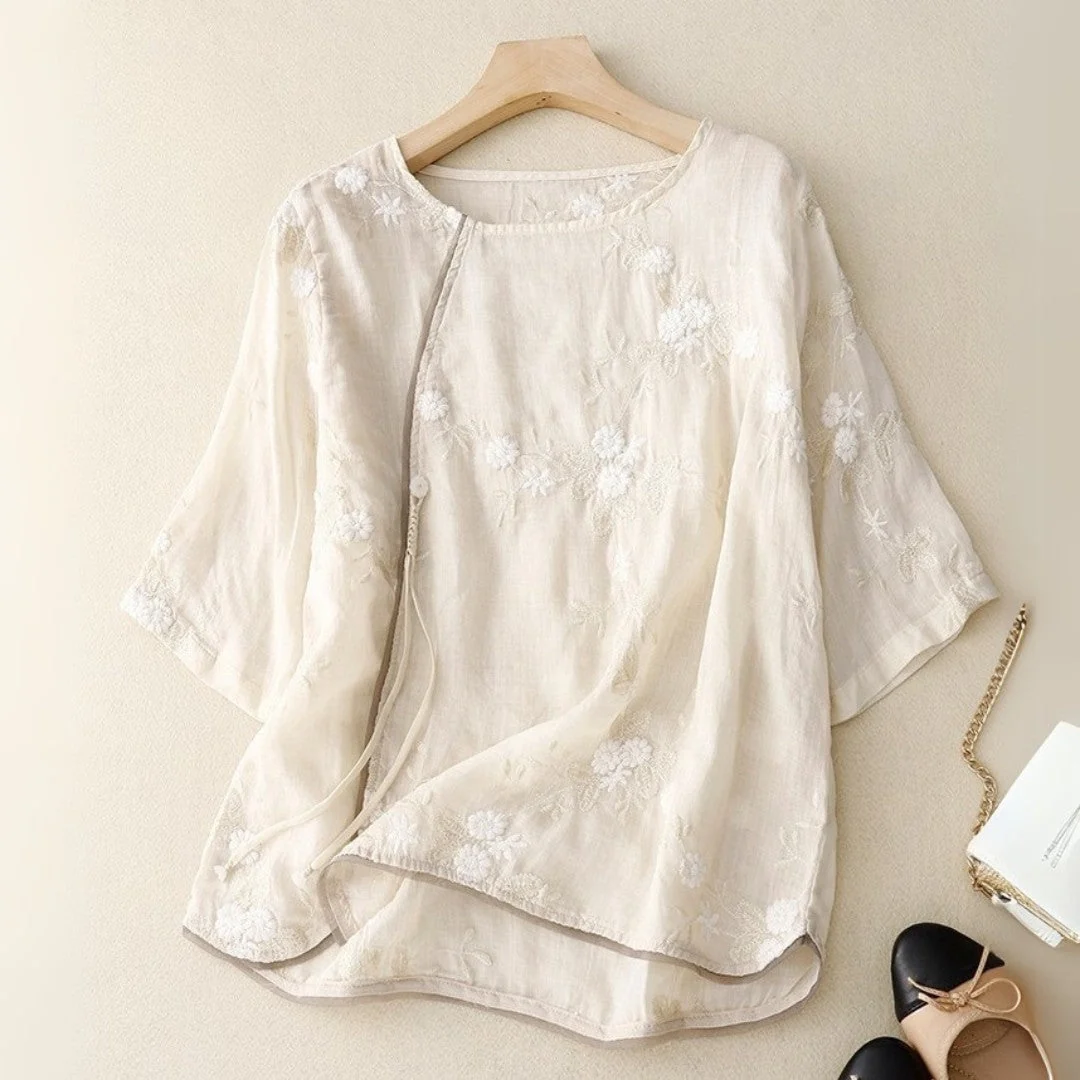 Laurienne™ | Blusa bordada - Imagen 2