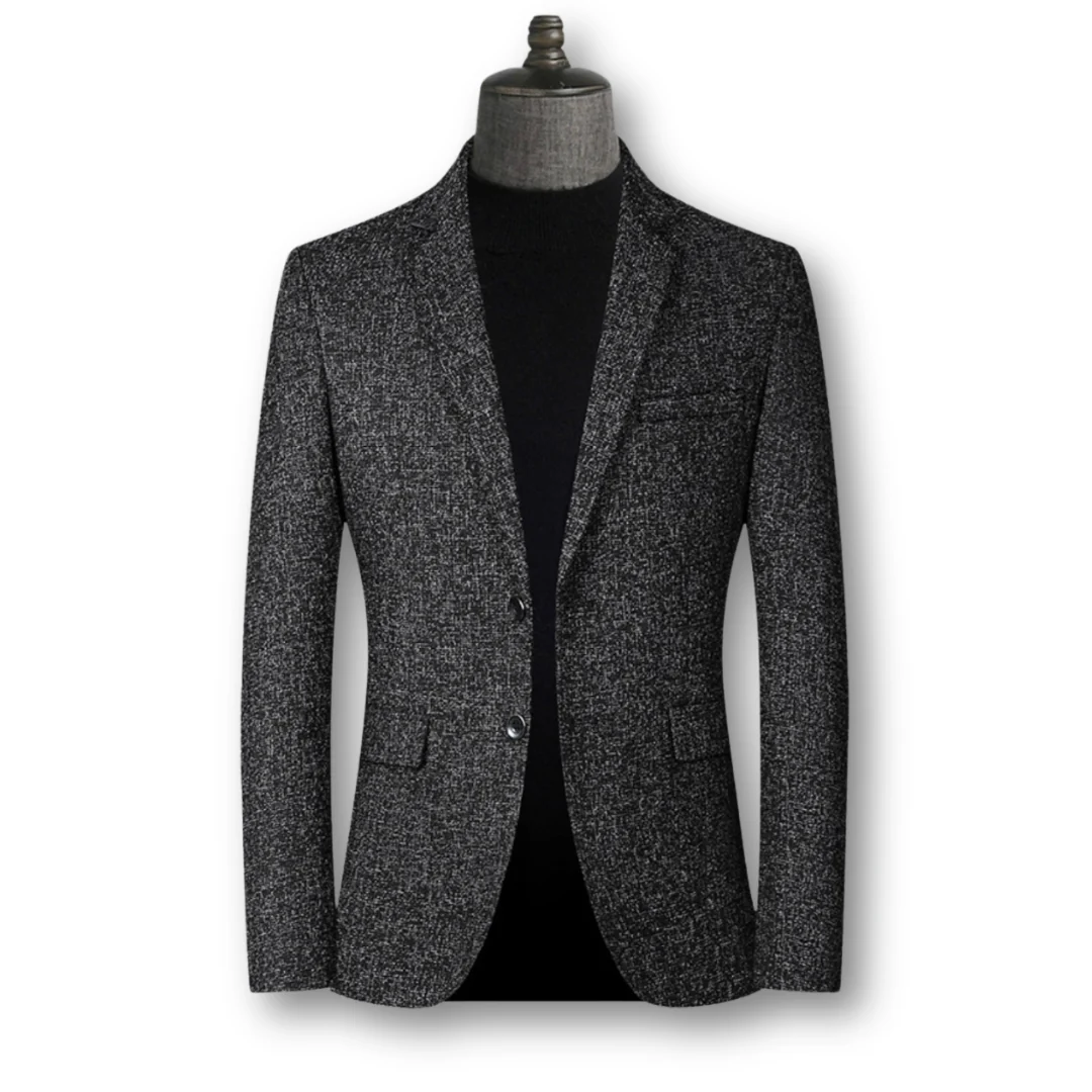 Domenico | Blazer Elegante en Tejido Escocés - Imagen 3