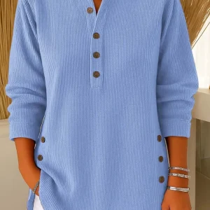 Cordia™ - Blusa de Mujer Amigable para el Abdomen