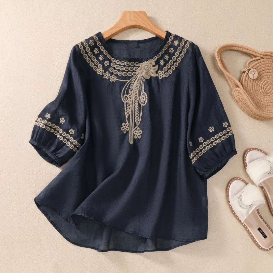 Laurienne™ | Blusa bordada - Imagen 2