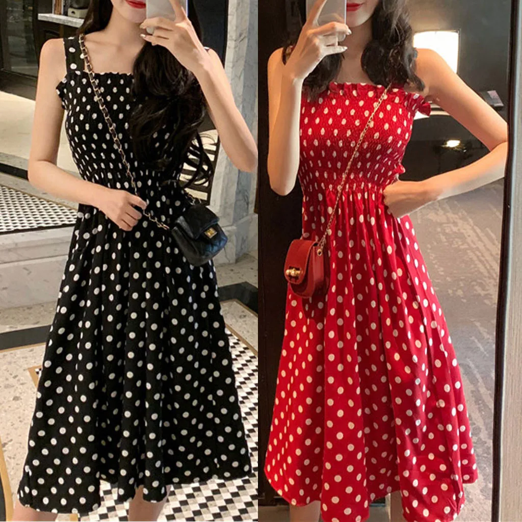 Patty™ Vestido informal con lunares para verano - Imagen 8