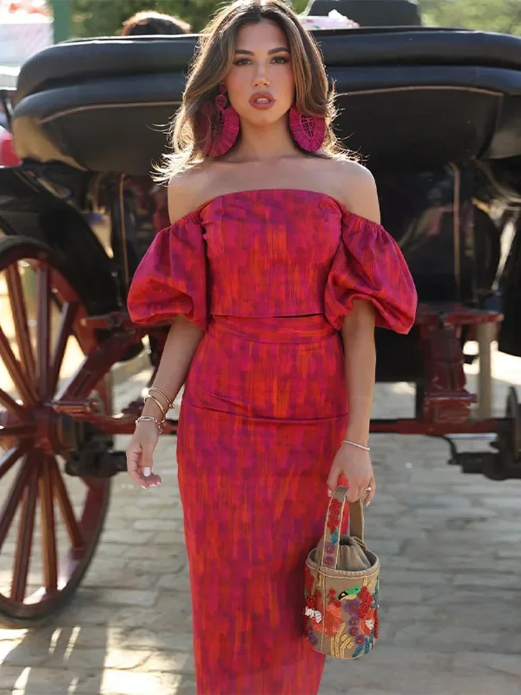 Mandy ™ vestido con mangas abullonadas - Imagen 3