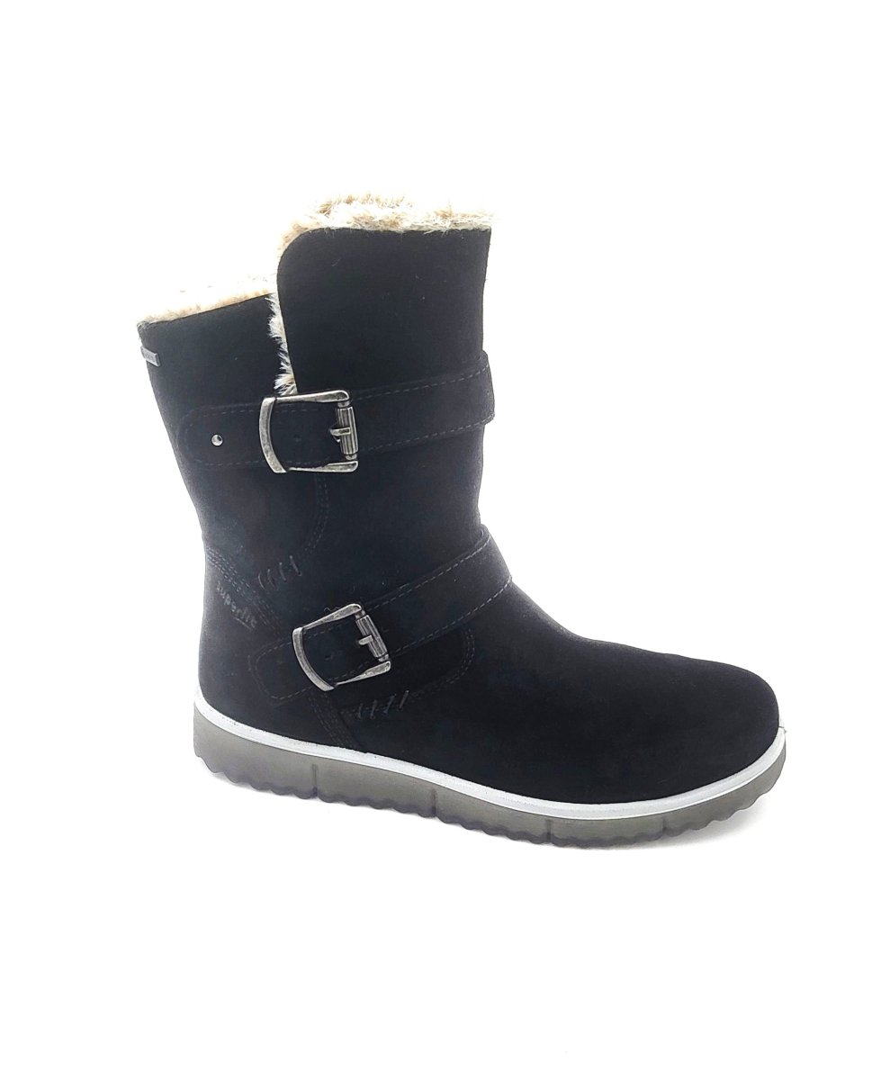 Bota Chica Alta 2 Hebillas Con Goretex para Frio y lluvia . - Imagen 6