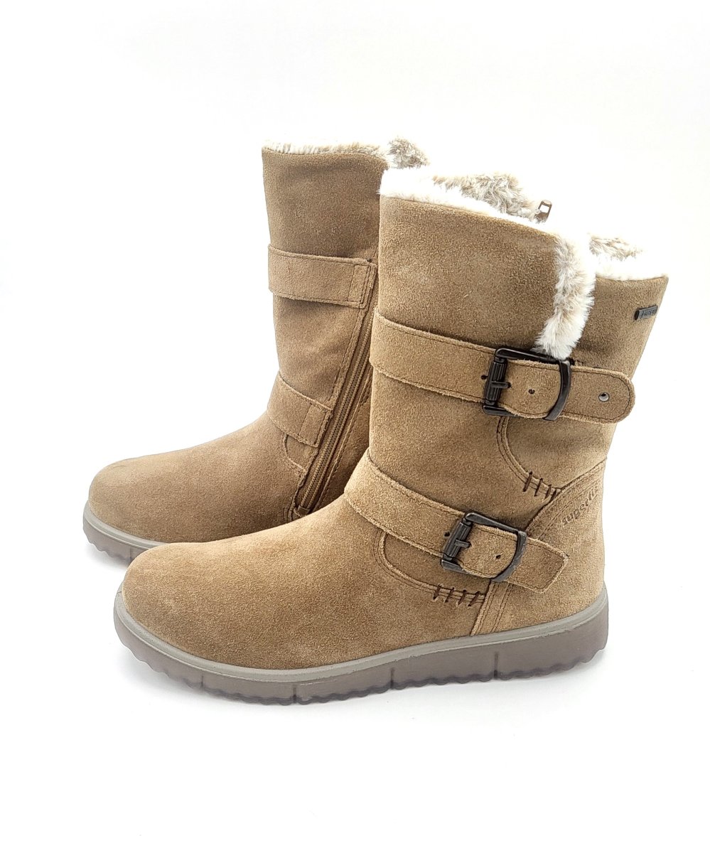 Bota Chica Alta 2 Hebillas Con Goretex para Frio y lluvia . - Imagen 3
