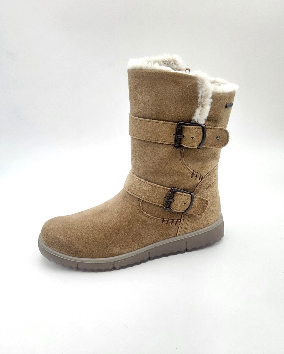 Bota Chica Alta 2 Hebillas Con Goretex para Frio y lluvia . - Imagen 8