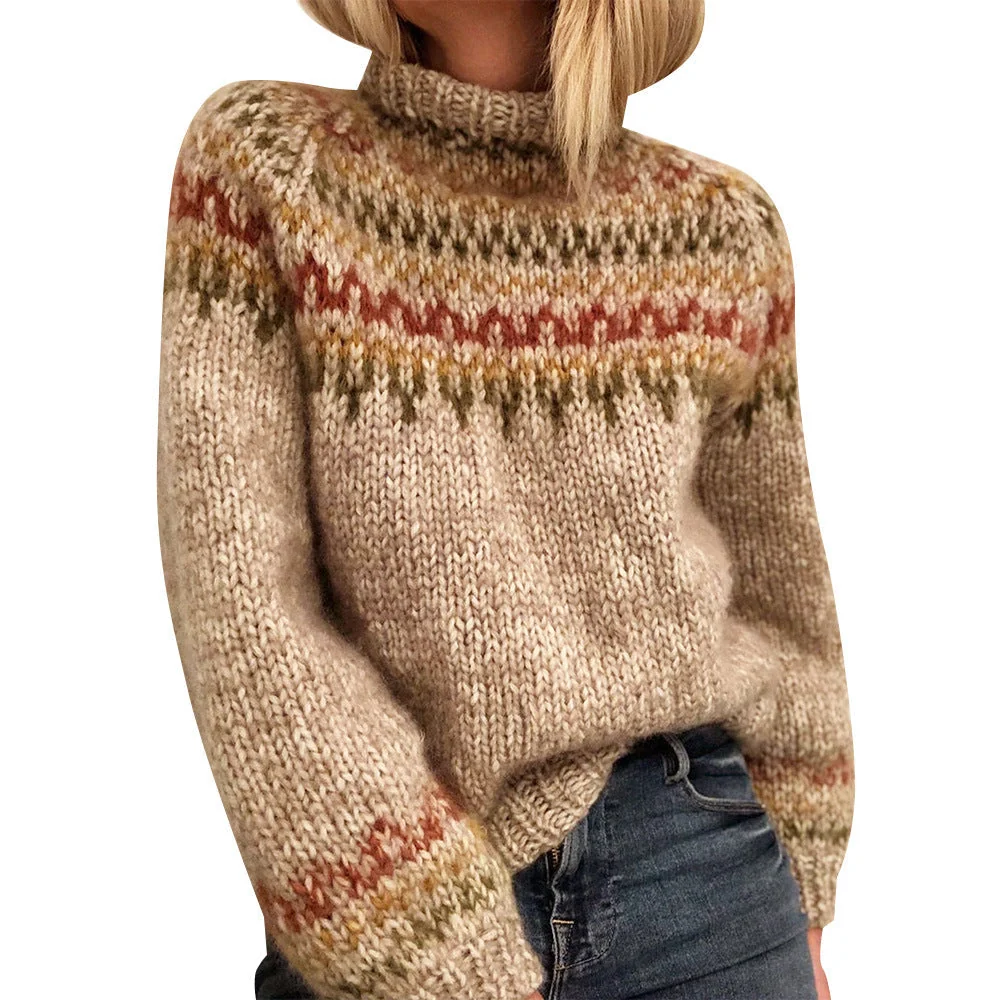 Sofía - Elegante jersey de manga larga con rayas - Imagen 3