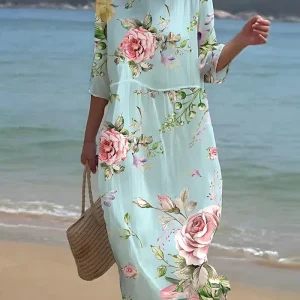 Mirella - Elegante vestido floral para Mujer