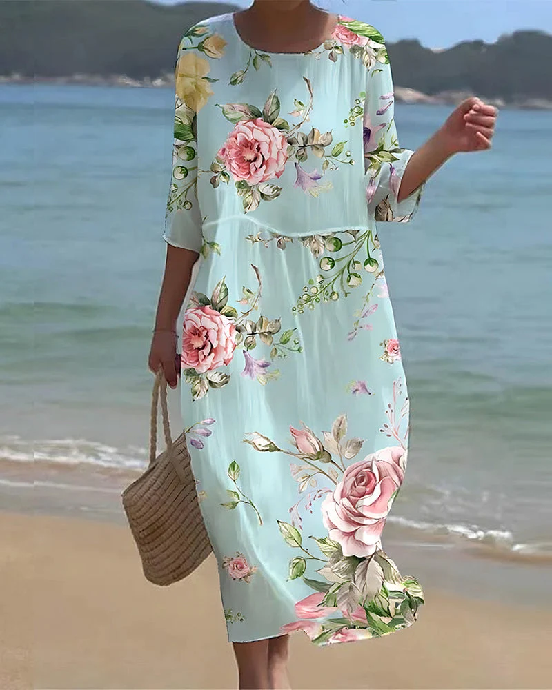 Miranda™ Vestido estampado ligero verano - Imagen 3