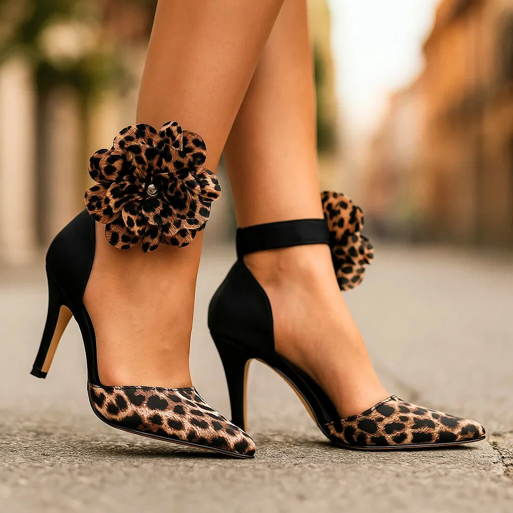 Angela | Tacones Elegancia Floral para Mujer - Imagen 7