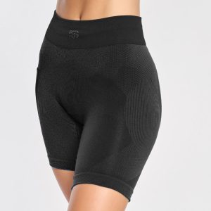 ARDEN · Short técnico seamless para running y trail | Negro