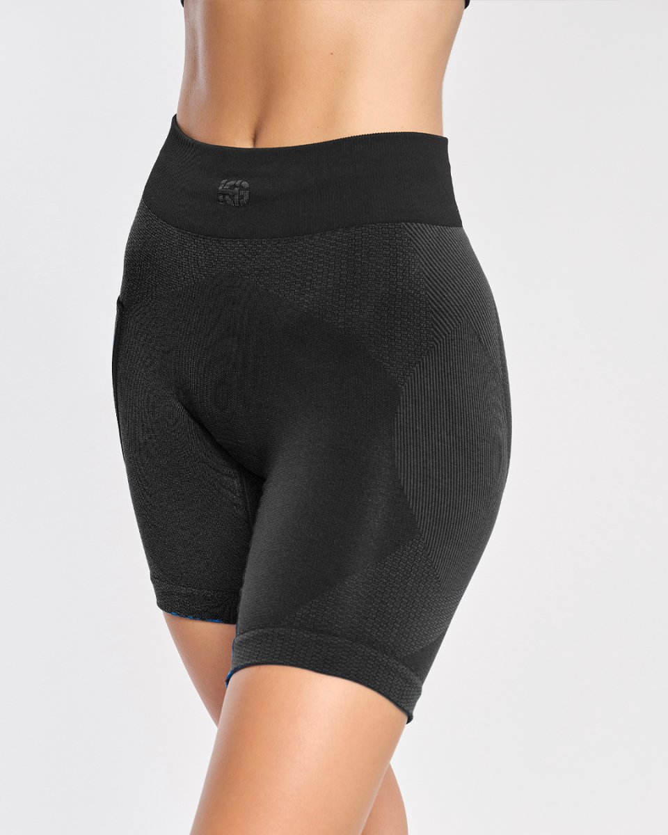 ARDEN · Short técnico seamless para running y trail | Negro - Imagen 2