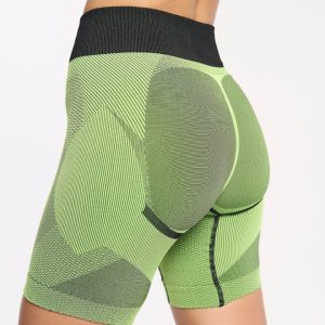 ARDEN · Short técnico seamless para running y trail | Amarillo