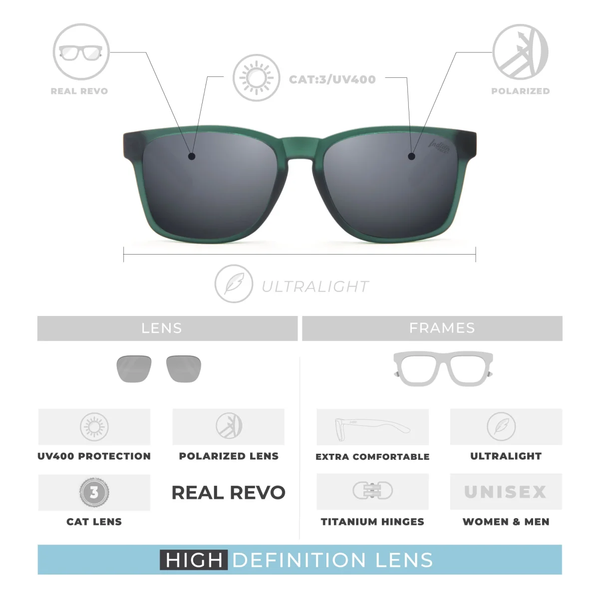 Free Spirit Green / Black - Imagen 6