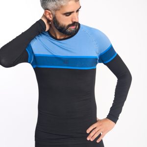 DACTYL · Camiseta térmica ligera para outdoor y entretiempo | Azul