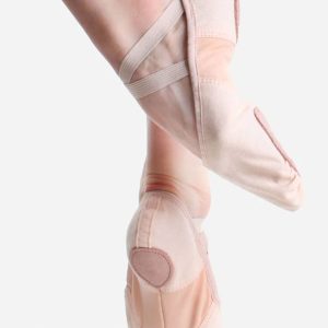 Zapatillas Media Punta Tela Triángulo So Danca