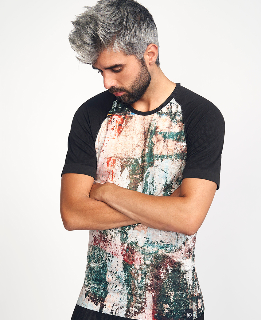 WALL Camiseta de manga corta sublimada