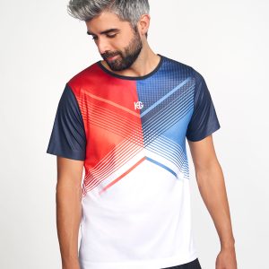 DYNAMO · Camiseta estampada ultraligera para calor e indoor