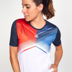 DYNAMO · Camiseta estampada ultraligera para calor e indoor