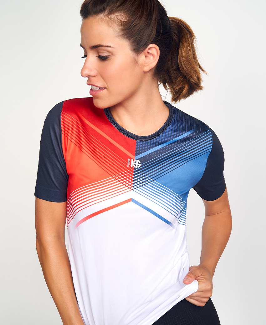 DYNAMO · Camiseta estampada ultraligera para calor e indoor - Imagen 2