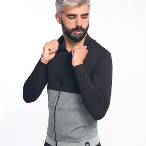 KOMI · Chaqueta técnica termorreguladora para invierno y outdoor | Negro/gris