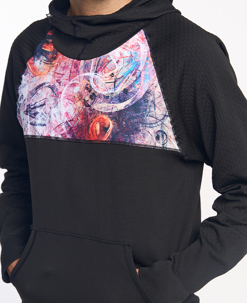 KONG · Sudadera seamless con capucha y diseño estampado - Imagen 3