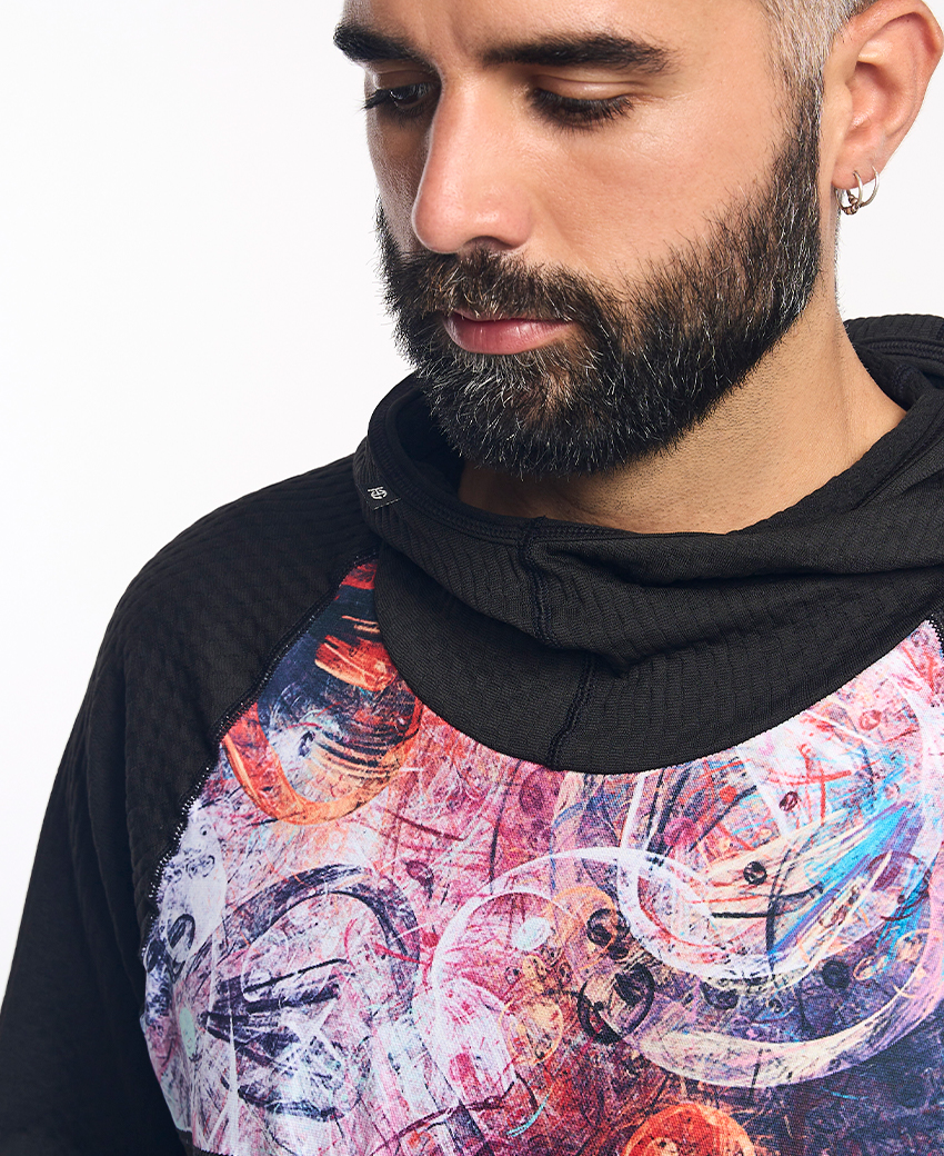 KONG · Sudadera seamless con capucha y diseño estampado - Imagen 4