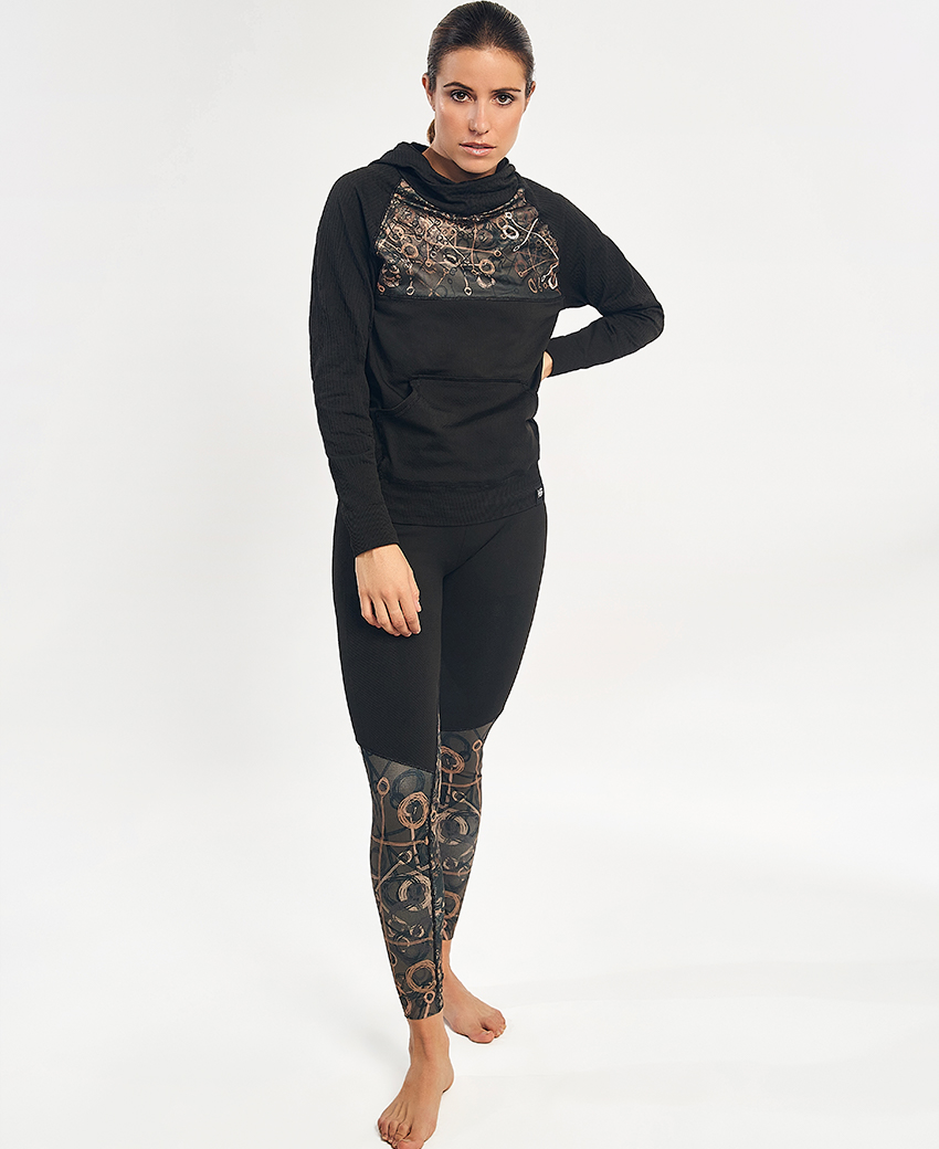 KONG · Sudadera seamless con capucha y diseño estampado - Imagen 4