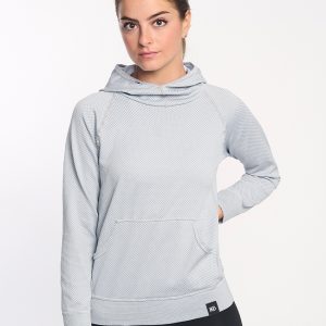 JOTUN · Sudadera seamless con capucha para outdoor e invierno | Blanco hueso