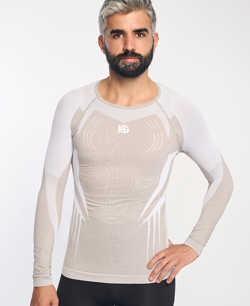 RAVEN · Primera capa térmica para esquí y frío intenso | Camel