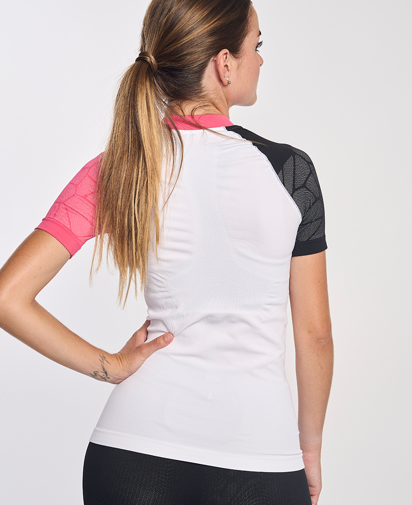 Pro Team · Camiseta técnica de competición con cremallera | Blanco - Imagen 3