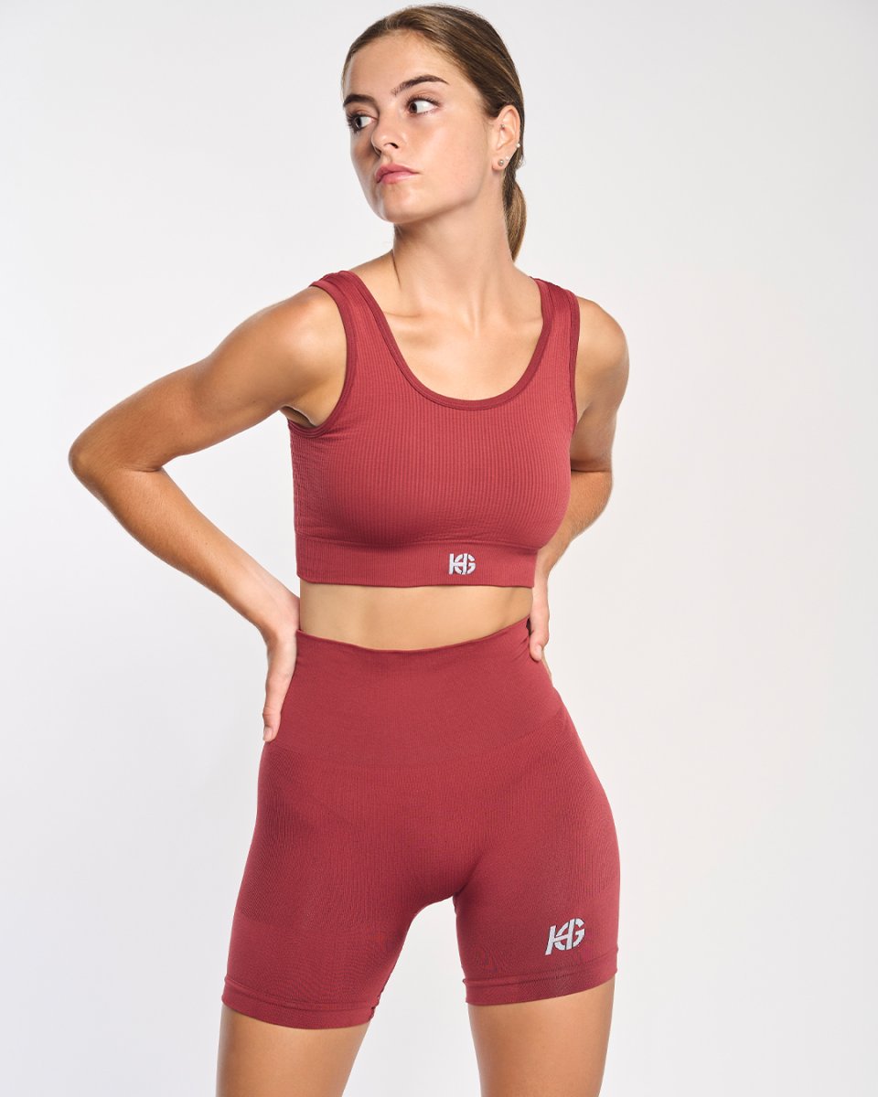 ARYS · Malla corta seamless para yoga y fitness | Caldera - Imagen 2