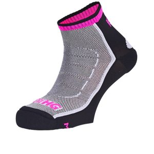 ALTAI · Calcetín corto de trailrunning con Climatherm y carbono | Fucsia