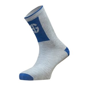 MERA · Calcetín de media caña polivalente con Dry-Tex | Blanco/marino