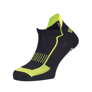NUBLO · Calcetín tobillero de running con Climatherm y carbono | Amarillo