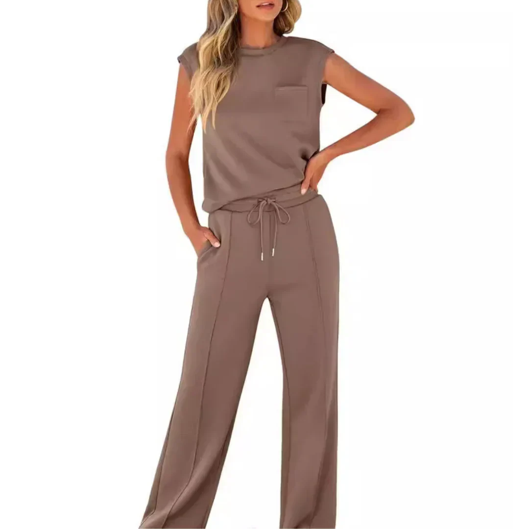KAIYA™ – Conjunto Casual de Verano Suave de Mujer - Imagen 3