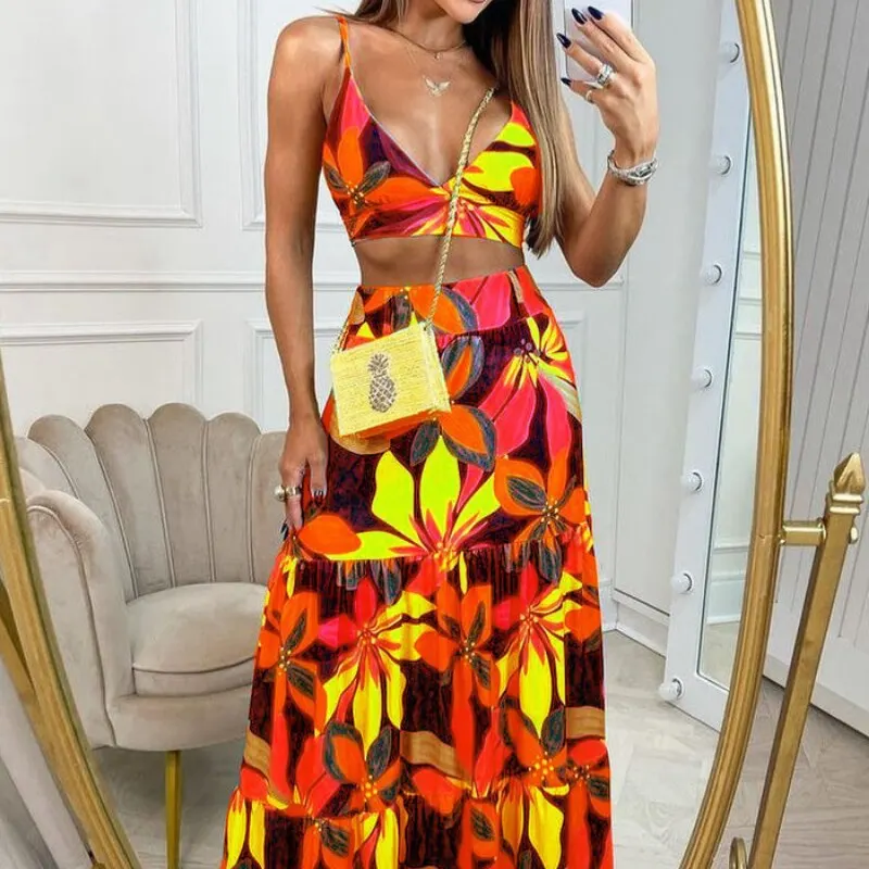 Angela™ Conjunto de dos piezas sin mangas para mujer - Imagen 3