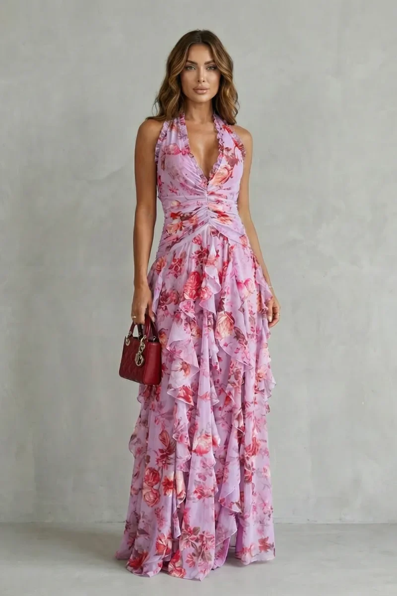 Belladina – Vestido de rosas románticas para Mujer - Imagen 3