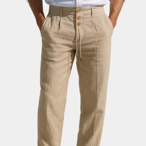 MATTEO | PANTALÓN DE HOMBRE DE VERANO EN LINO LIGERO