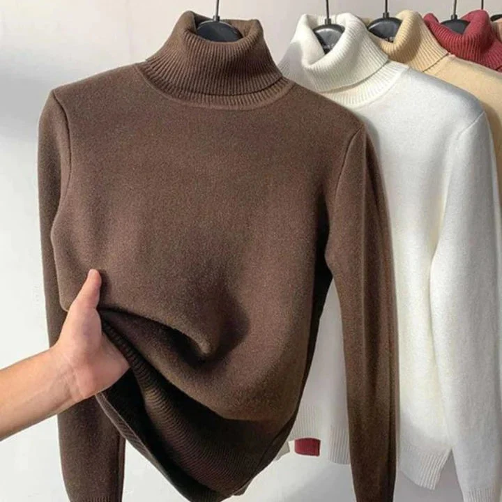 Suéter de cuello alto - Clásico y Ultra-Cómodo - Imagen 3