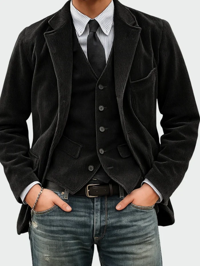 Tommy™ | Conjunto de 2 piezas: Blazer y Chaleco - Imagen 5