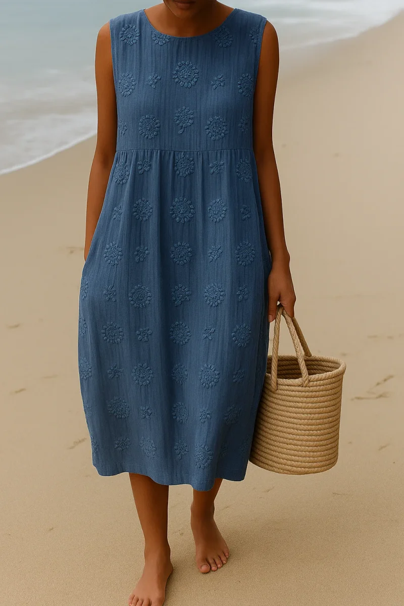 Elena | Vestido bordado para una elegancia natural - Imagen 3